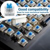 Dmopipp Keyboard Switches, 12PCS Blue Keyboard Clicker Replacement 3 PIN