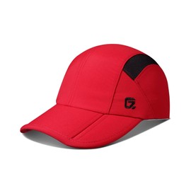 GADIEMKENSD Baseball Cap for Boys Girls Toddler Sun Hat Kids Hats with Adjustable Strap UPF50+ Outdoor Ball Caps Ponytail Hat Suitable for 2-5 Years Red-Black