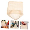 Kisangel 4pcs Reusable Seafood Steam Bags Cotton Thread Cooking Bags