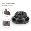 Topiky Quick Release Plate, Round Aluminium Alloy Quick Release Plate