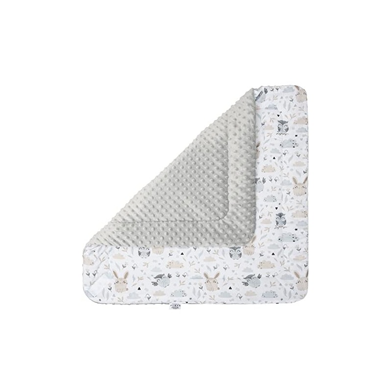 Medi Partners Swaddling Blanket 100% Cotton 75x75cm Double Sided Soft