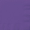 Neon Purple Bebidas servilletas, 20 ct