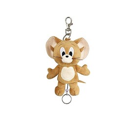 SK Japan Tom and Jerry Plush Reel Key Cover Jelly