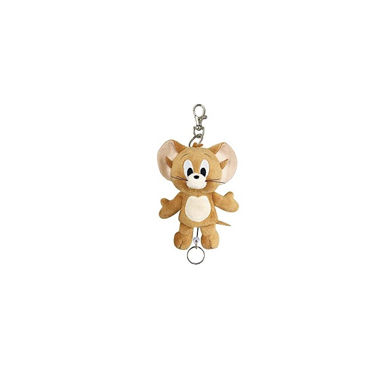 SK Japan Tom and Jerry Plush Reel Key Cover Jelly