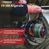 Robinson Tactica 2000 Fishing Reel - Front Brake, 8 Bearings,