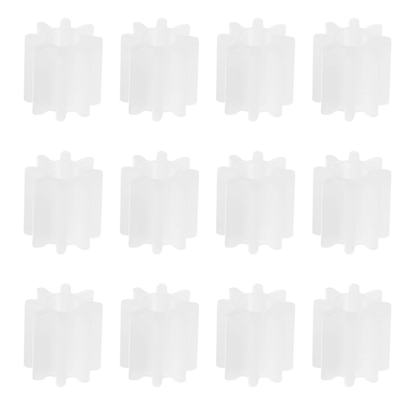 Othmro 50pcs Plastic Gears 8 Teeth Model 082A Reduction Gear