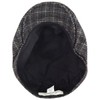 Country Gentleman Wool Blend British Ivy Cap Basalt Plaid, Medium
