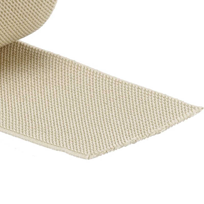 sourcing map Twill Wide Elastic Band Double-Side 75mm(3 inch) Flat