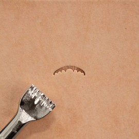 Tandy Leather Craftool Veiner Stamp V407 6407-00 5/8" x 3/16"