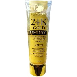 SY GLOW 24K Gold Luminous Brightening Lotion, SPF 75, 250ml
