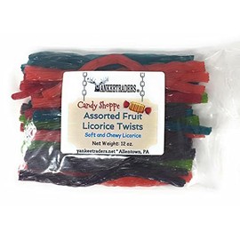 Assorted Fruit Licorice Twists 12 oz. Bag