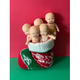 Ugly Babies Mini Assorted Colors, Set of 5, Squishy, Cute Toy, Stress Relief, Doll, Toy, Children's Goods, Mind Release, Squeeze and Squishy, Present, For Children and Adults