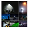 LED COB Head Light 10 Modes Zoomable Rechargeable Super Bright