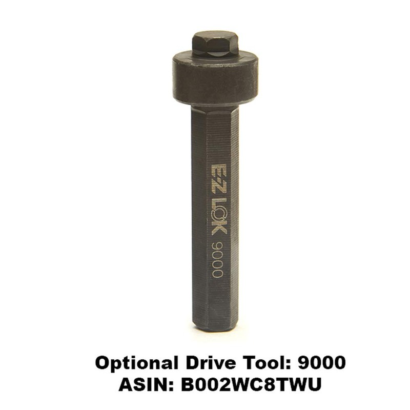 E-Z LOK - 801420-20 E-Z Lok Threaded Insert, Zinc, Hex-Flush,
