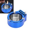 Stainless Steel Ashtray with Matches Lighter Function for Home Office