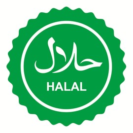 Halal Sticker for Food,1.5inch 300pcs Cute Halal Sticker for Food Box Bag Easy to Remove