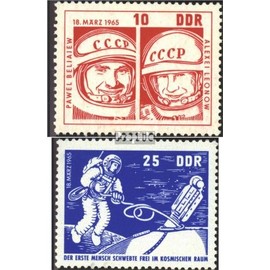 Prophila Collection DDR 1098-1099 (Complete Edition) Stamped 1965 Spaceship Voschod 2 (Stamps for Collectors) Space
