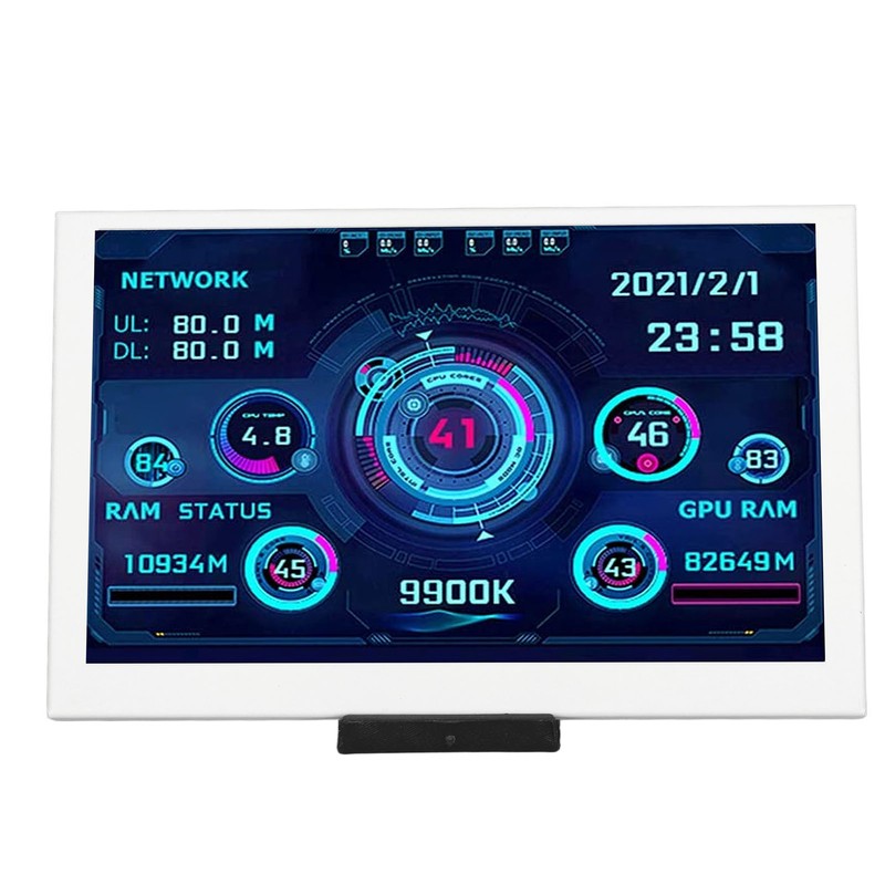 5in Computer Temp Monitor USB Mini Screen for AIDA64 PC