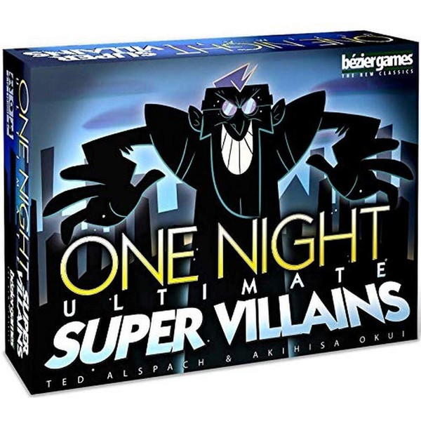 Bezier Games One Night Ultimate Super Villains, Multi-Colored