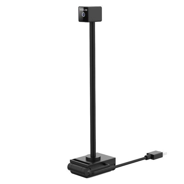 TOAMIT Mini Webcam 200 Pixel [i get eye] Flexible Flexible Conference PC Zoom Skype Desktop Laptop