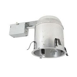 Elite Lighting B6RIC-AT-W Universal IC Air-Shut 6 Inch IC Airshut Remodel Housing With Quick Connects Round B6RIC Series