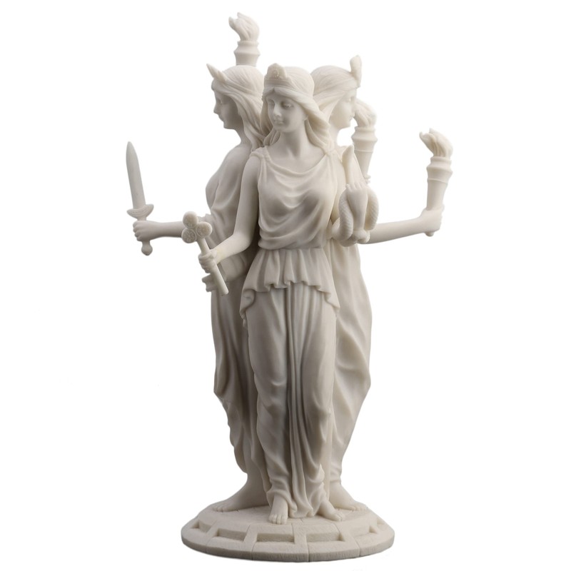 Veronese Design 11 3/4 Inch Greek Triple Moon Goddess Hecate