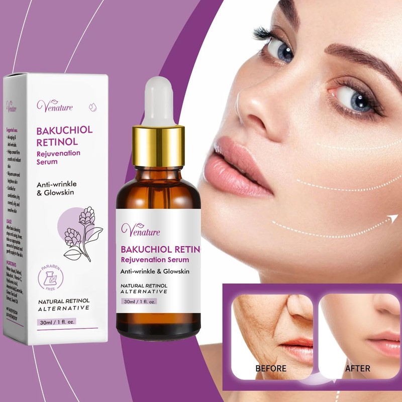 Suero Rejuvenecedor con Retinol Bakuchiol
