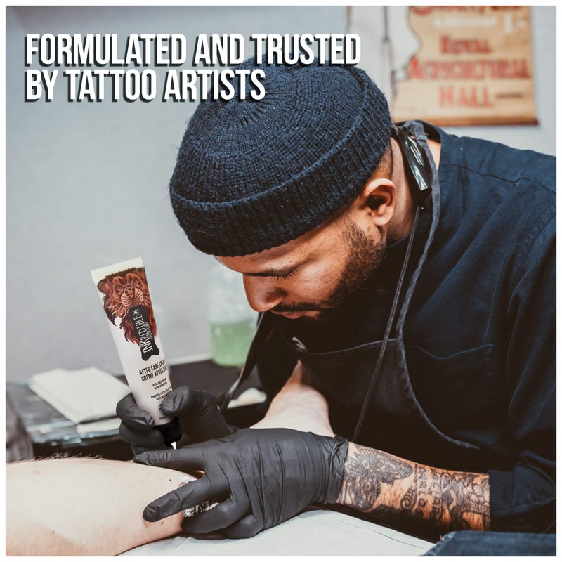 INKredible Aftercare Tattoo Healing Lotion Moisturizes Skin to Prevent Scabbing