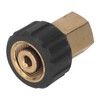 Pressure Washer Adapter Brass Rubber Anti Corrosion G1/4in to M22