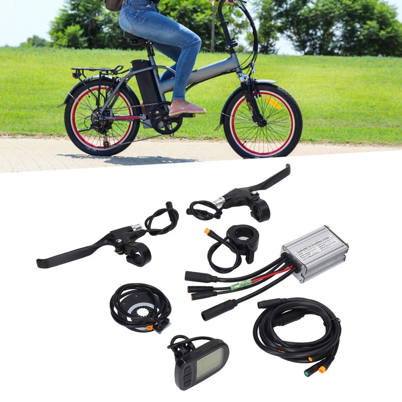 15A Electric Bike Motor Controller Kit Waterproof Controller with LCD5