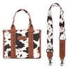 Wrangler Cow Print Tote Bag for Women Western Purse Boho