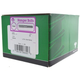 Zinc Hanger Bolts 5/16" x 4"