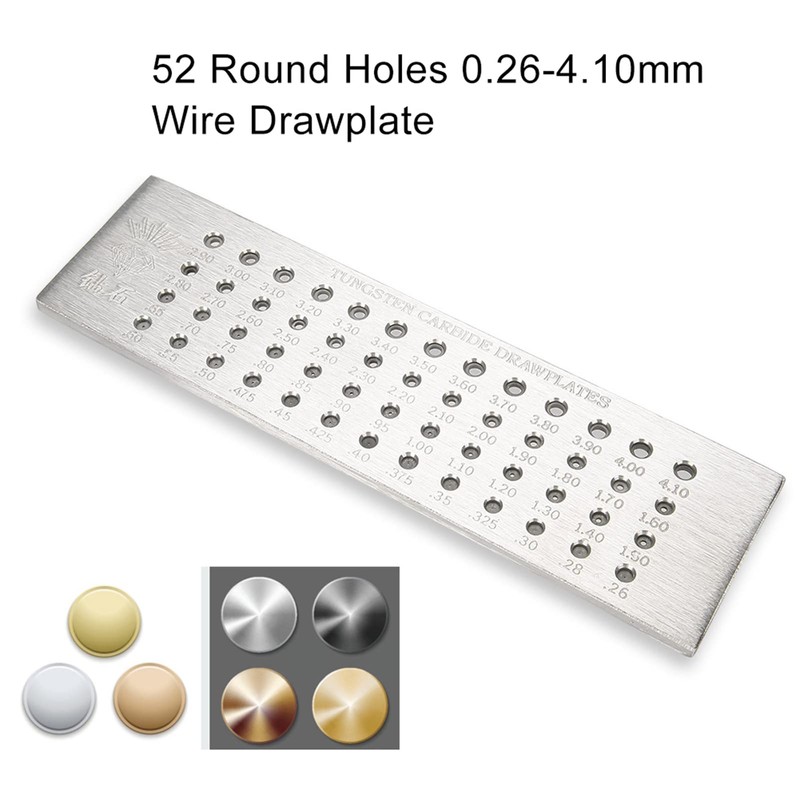 Round Drawing Plate, Wire Drawing Plate, Polished Smooth Hole, Portable