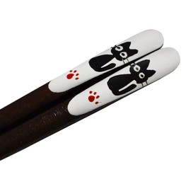 High Quality Aizu Makie Lacquer Chopsticks Cat Gaze 8.1 inches (20.5 cm) 38670