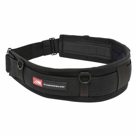 Diamondback The 4" Tool Belt - Padded Tool Belt for Men & Women - Ideal Framer Carpenter Ironworker Tool Belt - Versatile Padded Work Belt for Tool Pouches & Holsters - Tool Belt Only (Black)