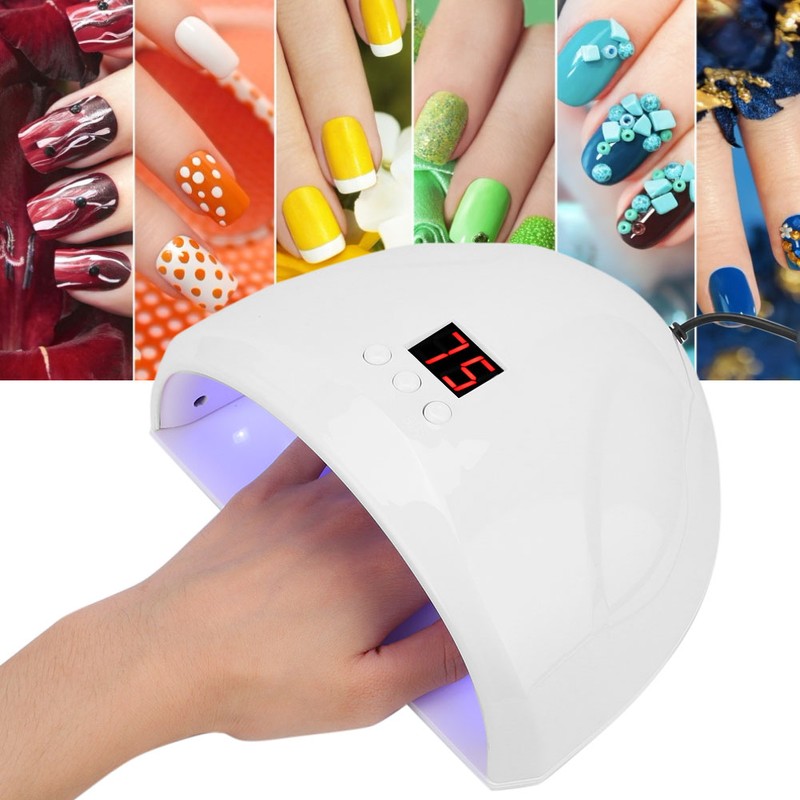 36W Intelligent LED UV Gel Nail Polish Dryer Lamp Fashion