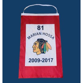 Marian Hossa Chicago Blackhawks Retirement Night Commemorative Mini Banner 11/20