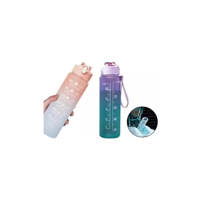 Taej 85 35 Botes Vasos Para Agua Motivacionales Deportivos 900ml