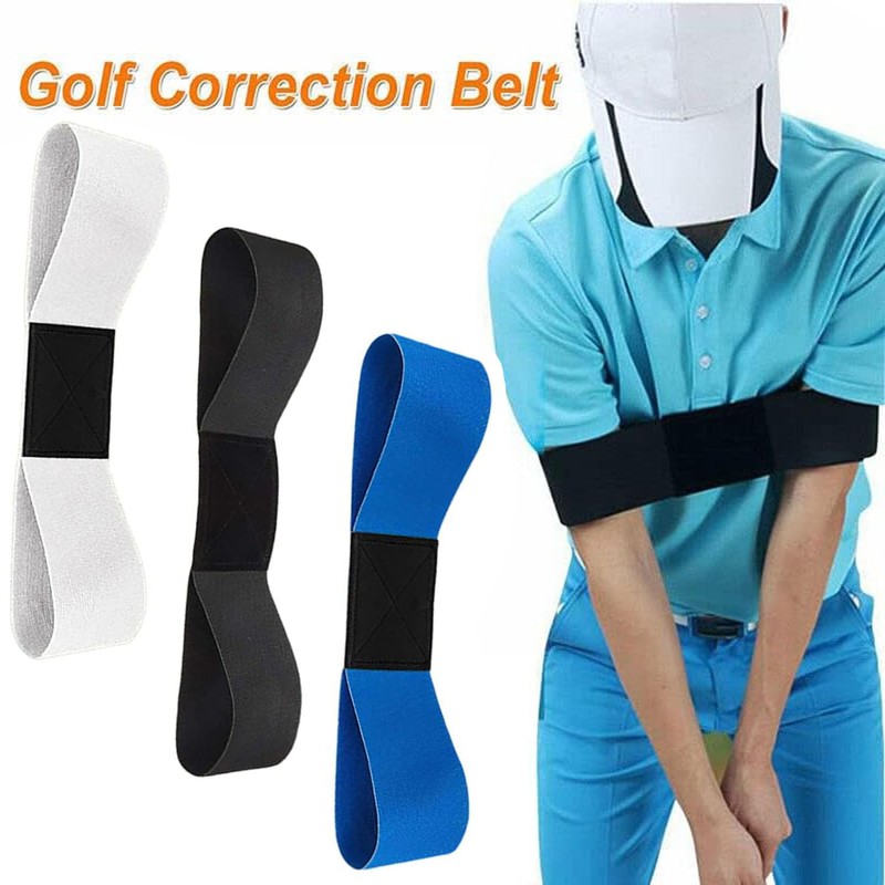 3pcs Golf Swing Arm Band,Golf Corrector, Golf Balls Elastic Band,Swing