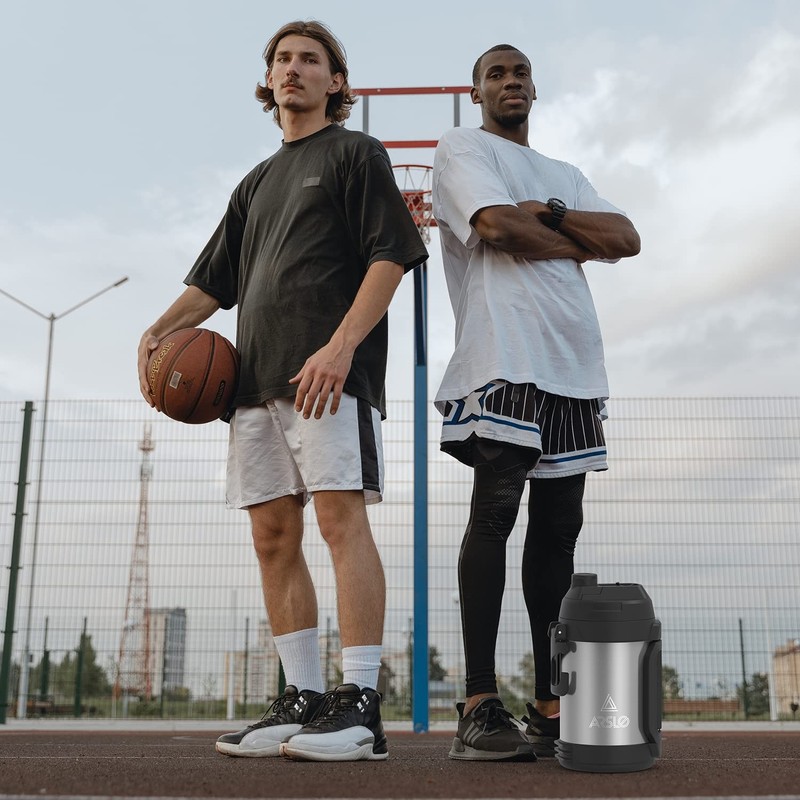 Arslo Sports Water Jug - Gallon Water Bottle - Large