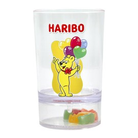 DO'HOME HARIBO Goldbear Cup - Funny Cup with Goldbear Charms Inside, Gift Idea for HARIBO Candy Lovers, Child, Friends, Adults & Coworkers, BPA Free Drinking Cup | (200ml/6.76oz) - Yellow