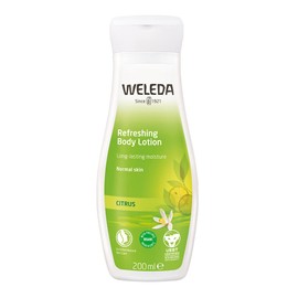 WELEDA Refreshing Body Lotion - Citrus 200ml | Long-lasting Moisture | Quickly Absorbing | Vegan