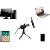 Microphone Condenser Microphone, Smartphone, Microphone, Game Commentary, Stand Mic, Smartphone