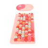 Wireless Keyboard Mouse Combo 2.4GHz Wireless Mouse 86 Keys Colorful