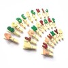 LWR CRAFTS Wooden Mini Clothespins Letters 26 Pieces