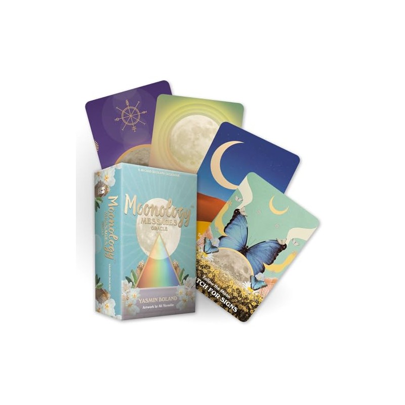 Moonology# Messages Oracle: A 48-Card Deck and Guidebook