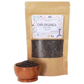 Pasión Orgánica - Semilla De CHIA Organica Calidad Premium Certificada Omega3 Superalimento CHIA (Chia Orgánica)