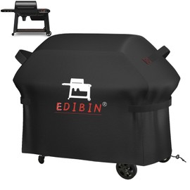 Grill Cover for Traeger Woodridge Pro Grill & Woodridge Elite Grill, BAC776 for Traeger TFB97JLH TFC97XLH Full Length Cover 600D Heavy Duty Waterproof,67" L x 27" W x 46" H