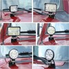 LLKUANG Hood Metal LED Light Pod Mount Bracket Kit for