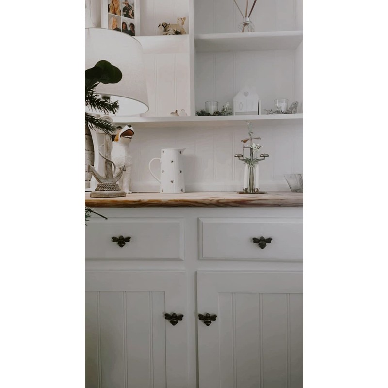 Brass bee 2 x Solid Drawer Knob Handles | Drawer